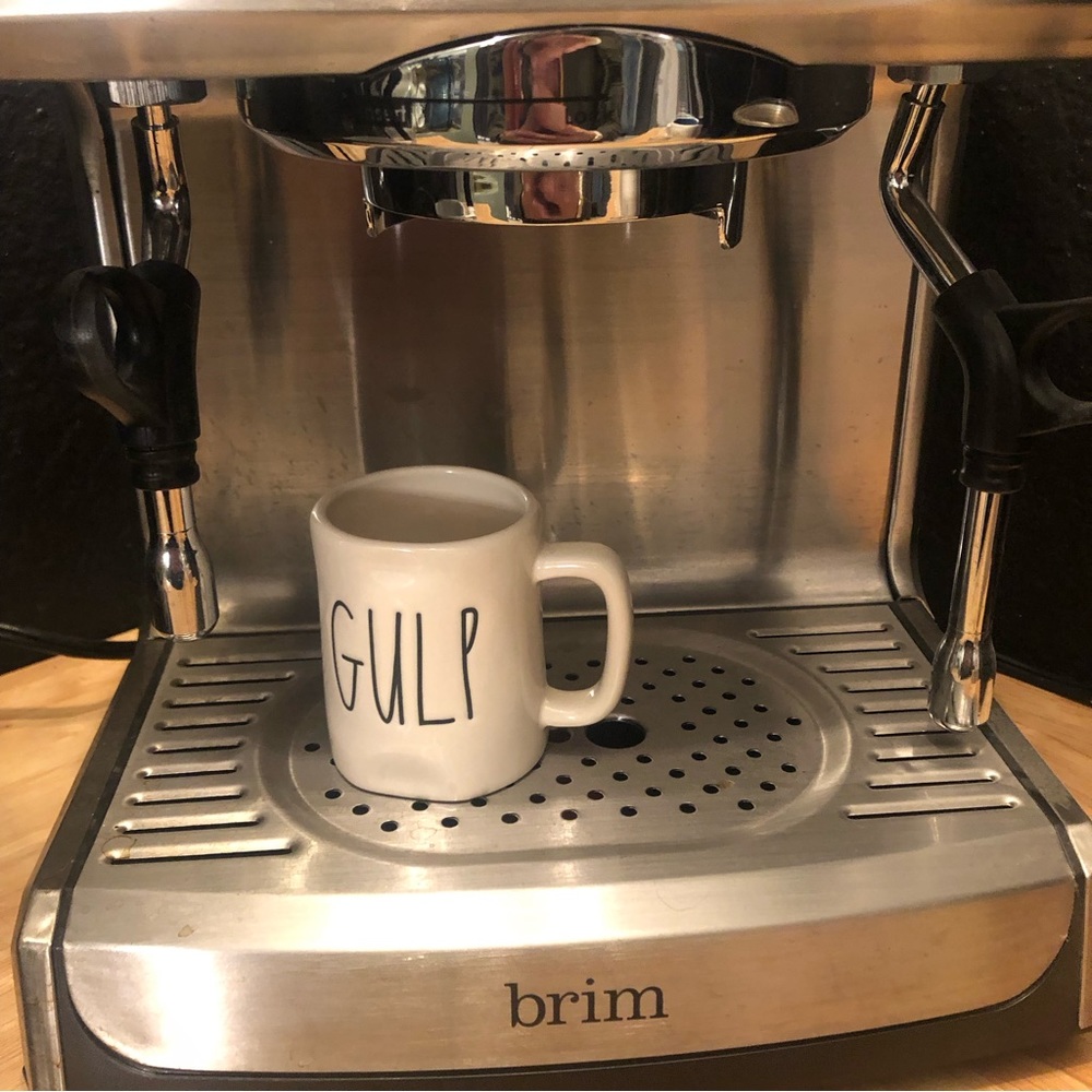Rae Dunn Espresso Gulp Mini Mug